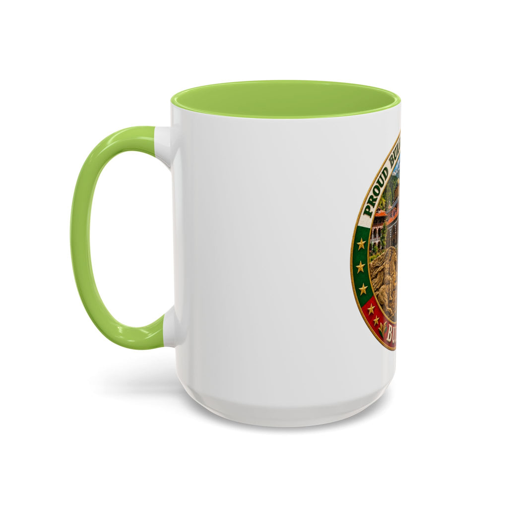 Bulgaria Pride Coffee Mug — 'Proud Bulgarian Heritage' Accent Ceramic Mug (11/15oz)