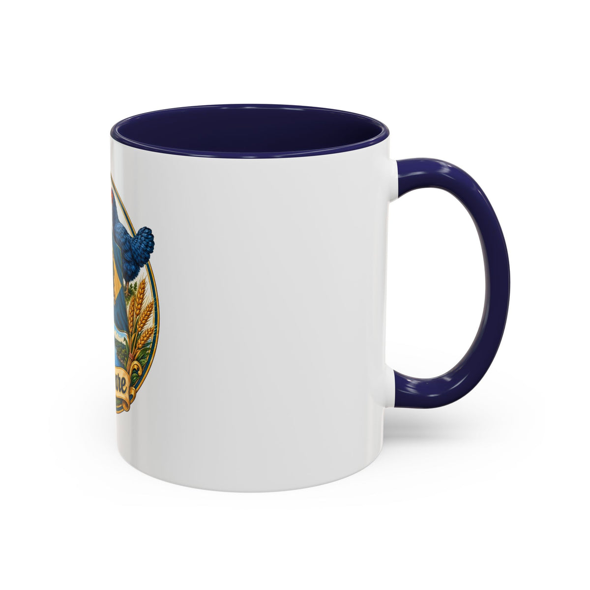 Delaware State Seal Accent Coffee Mug – 11/15oz