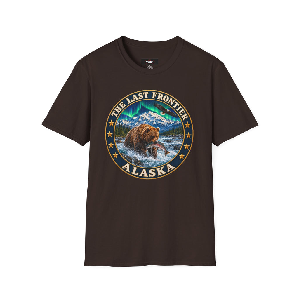Alaska Bear T-Shirt — "The Last Frontier" Wilderness Graphic Tee