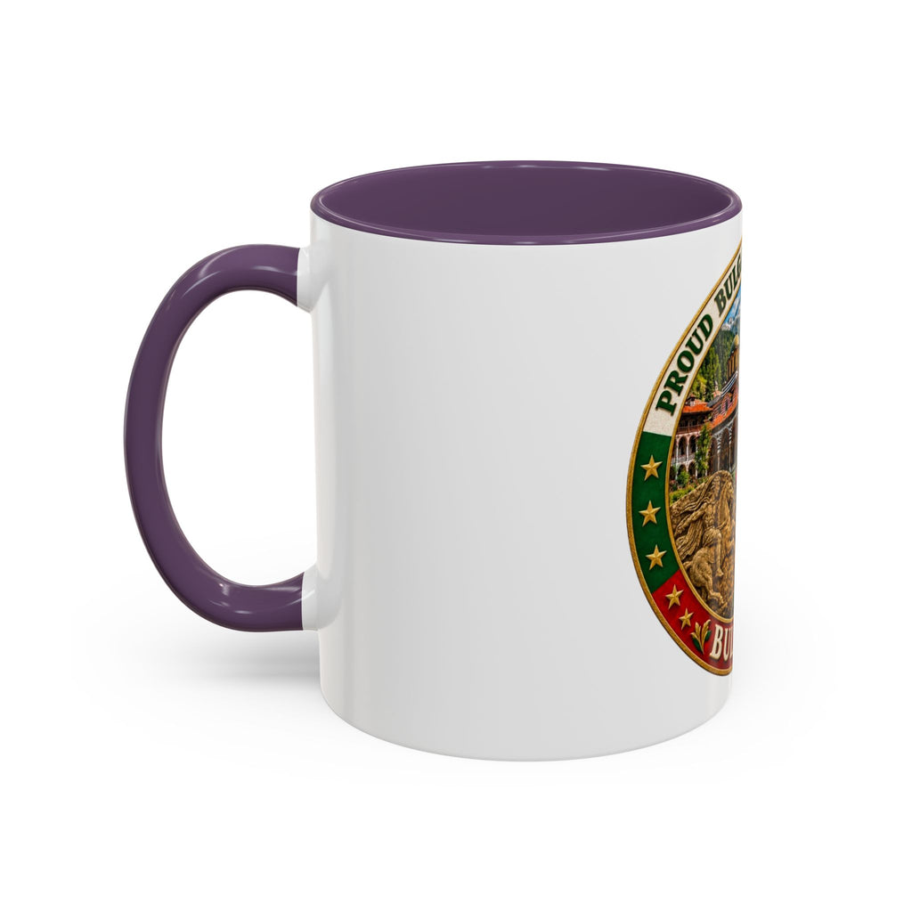 Bulgaria Pride Coffee Mug — 'Proud Bulgarian Heritage' Accent Ceramic Mug (11/15oz)