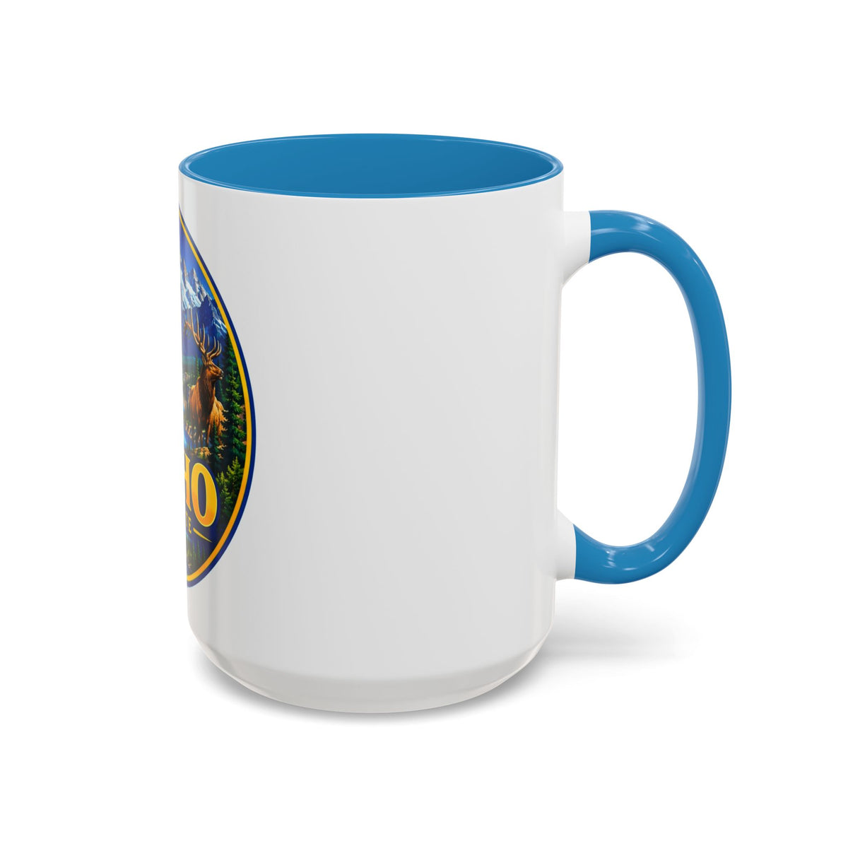 Idaho Gem State Coffee Mug — Mountain, Elk & Potato Travel Souvenir (11/15oz)
