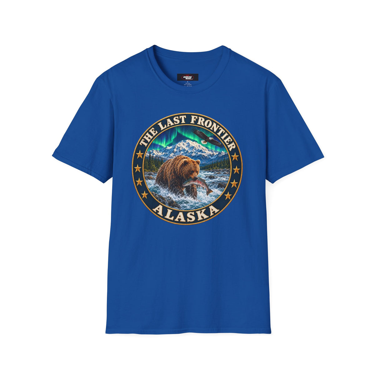 Alaska Bear T-Shirt — "The Last Frontier" Wilderness Graphic Tee