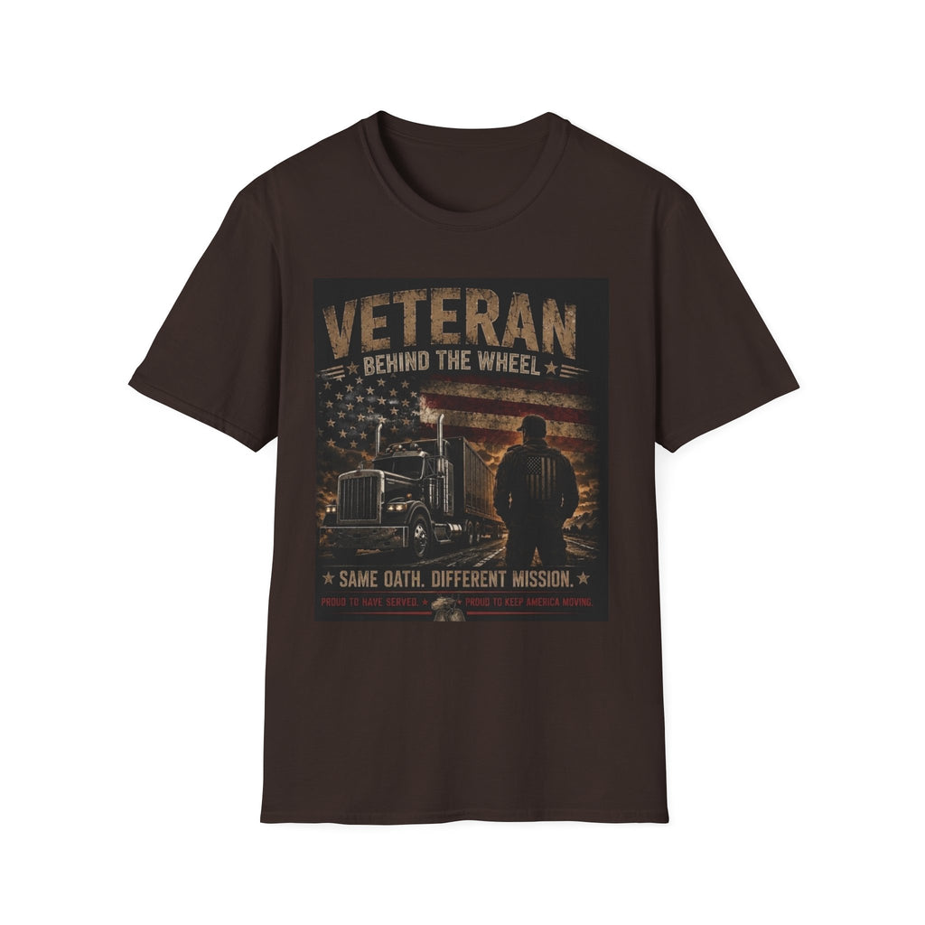 Veteran Behind the Wheel T-Shirt