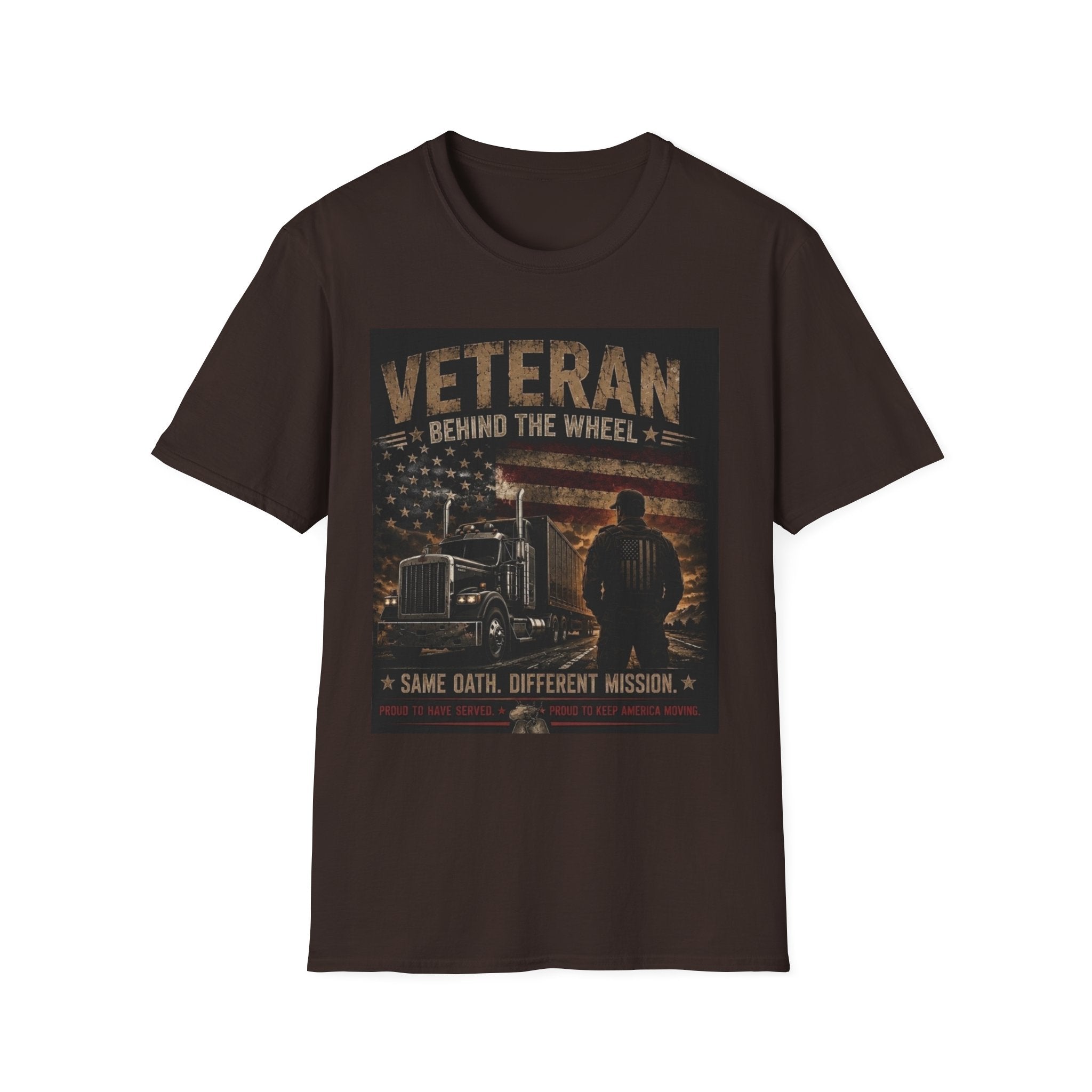 Veteran Behind the Wheel T-Shirt