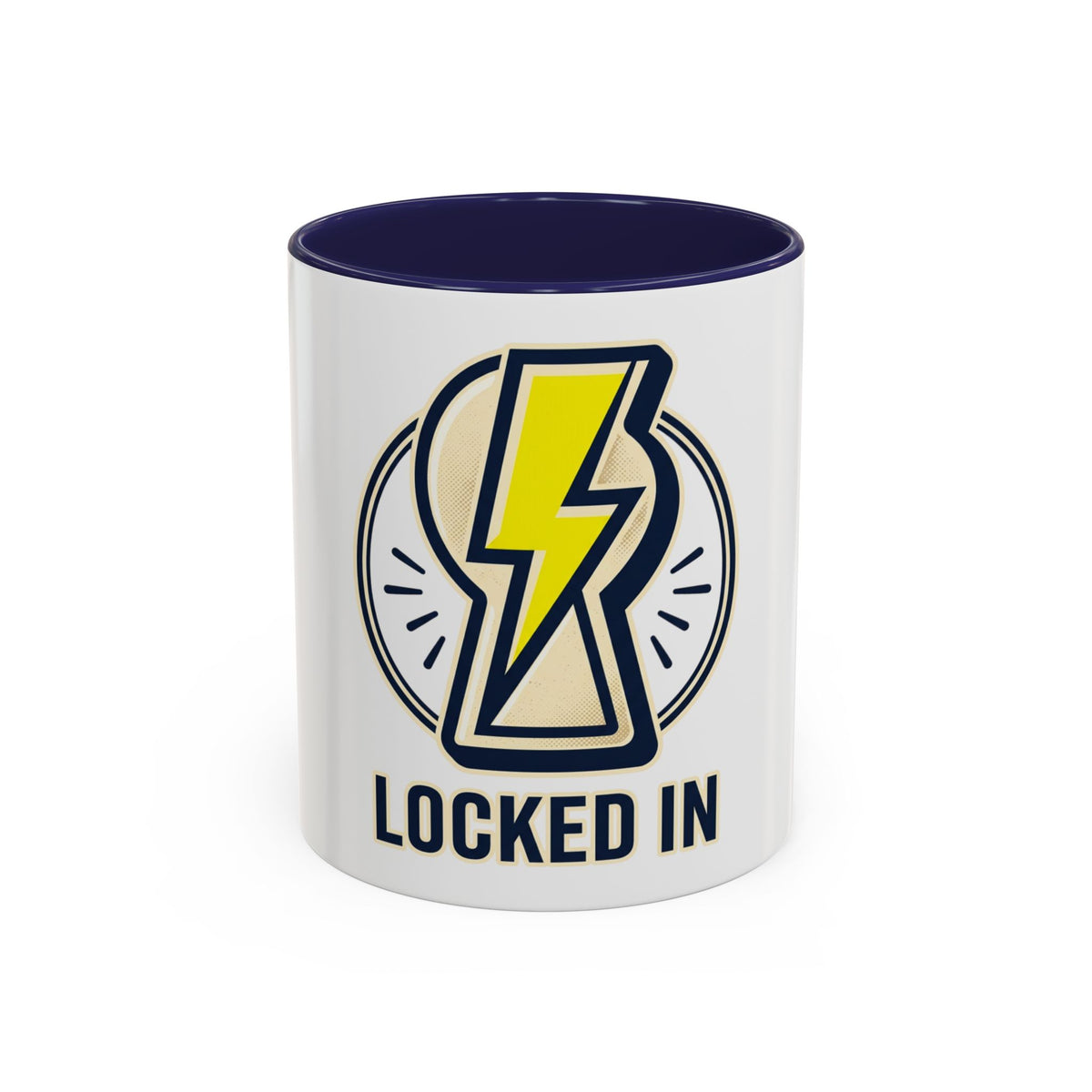 Locked In Accent Coffee Mug — 11/15 oz
