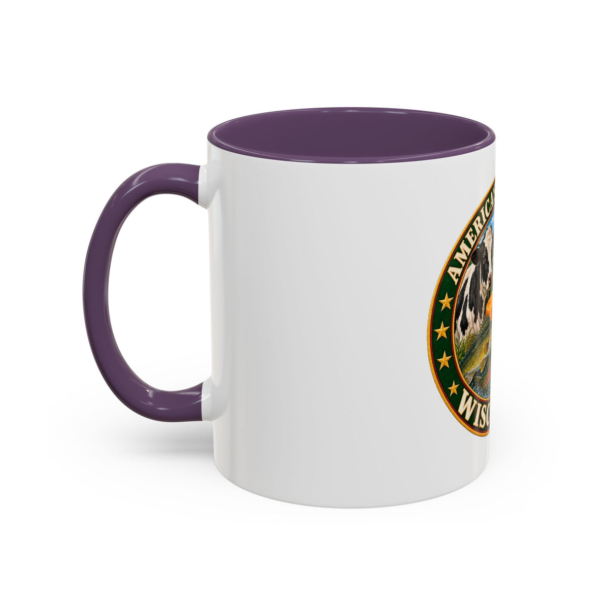 Wisconsin Dairyland Coffee Mug — "America's Dairyland" Accent Mug (11/15oz)