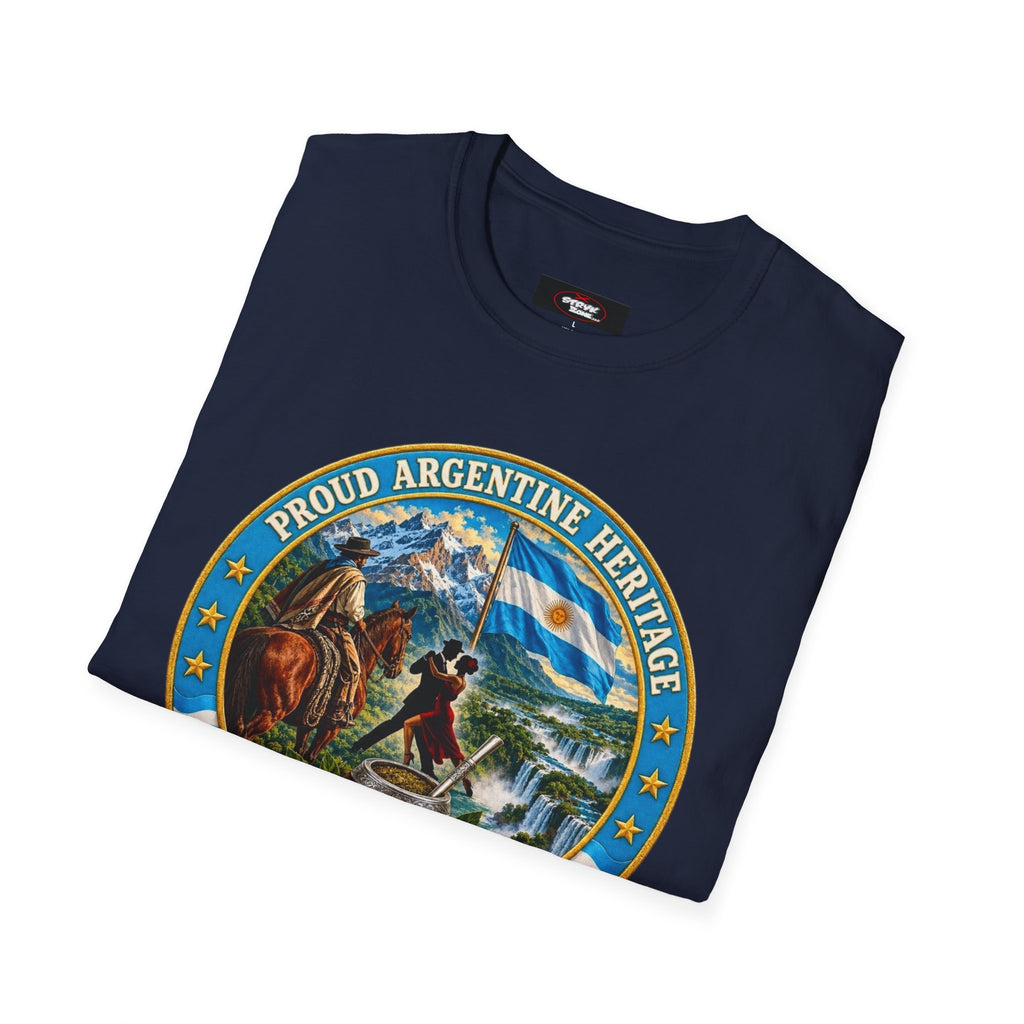 Argentina Heritage T-Shirt — Proud Argentine Tradition Graphic Tee