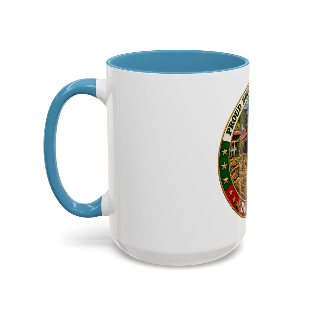 Bulgaria Pride Coffee Mug — 'Proud Bulgarian Heritage' Accent Ceramic Mug (11/15oz)