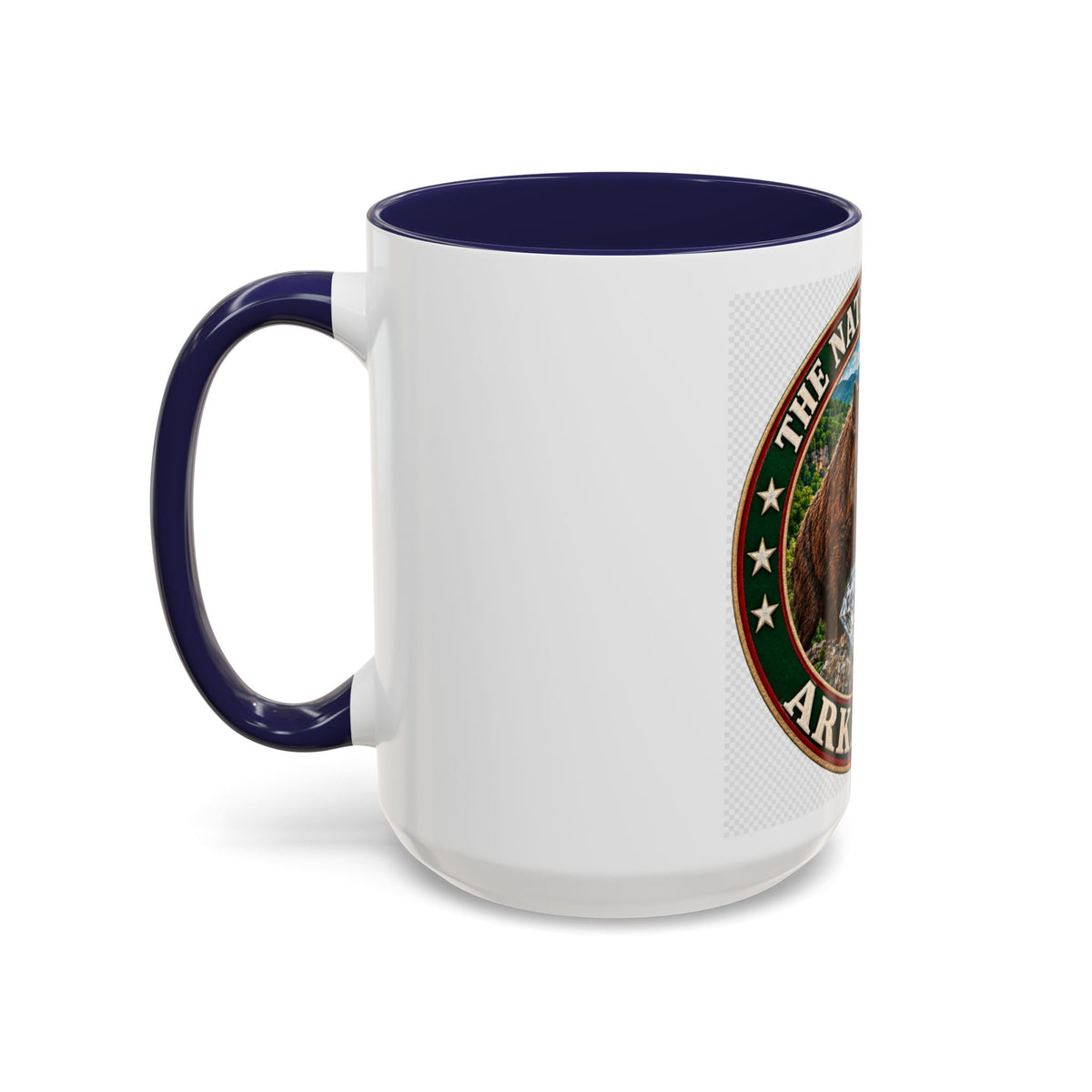 Arkansas State Mug - "The Natural State" Wild Boar, Diamond & Apple Blossom Coffee Cup (11/15oz)