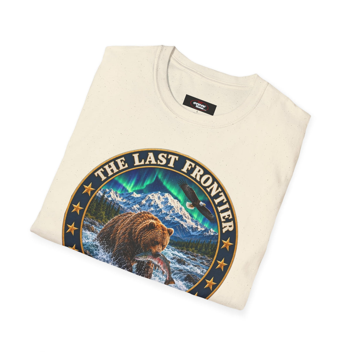 Alaska Bear T-Shirt — "The Last Frontier" Wilderness Graphic Tee