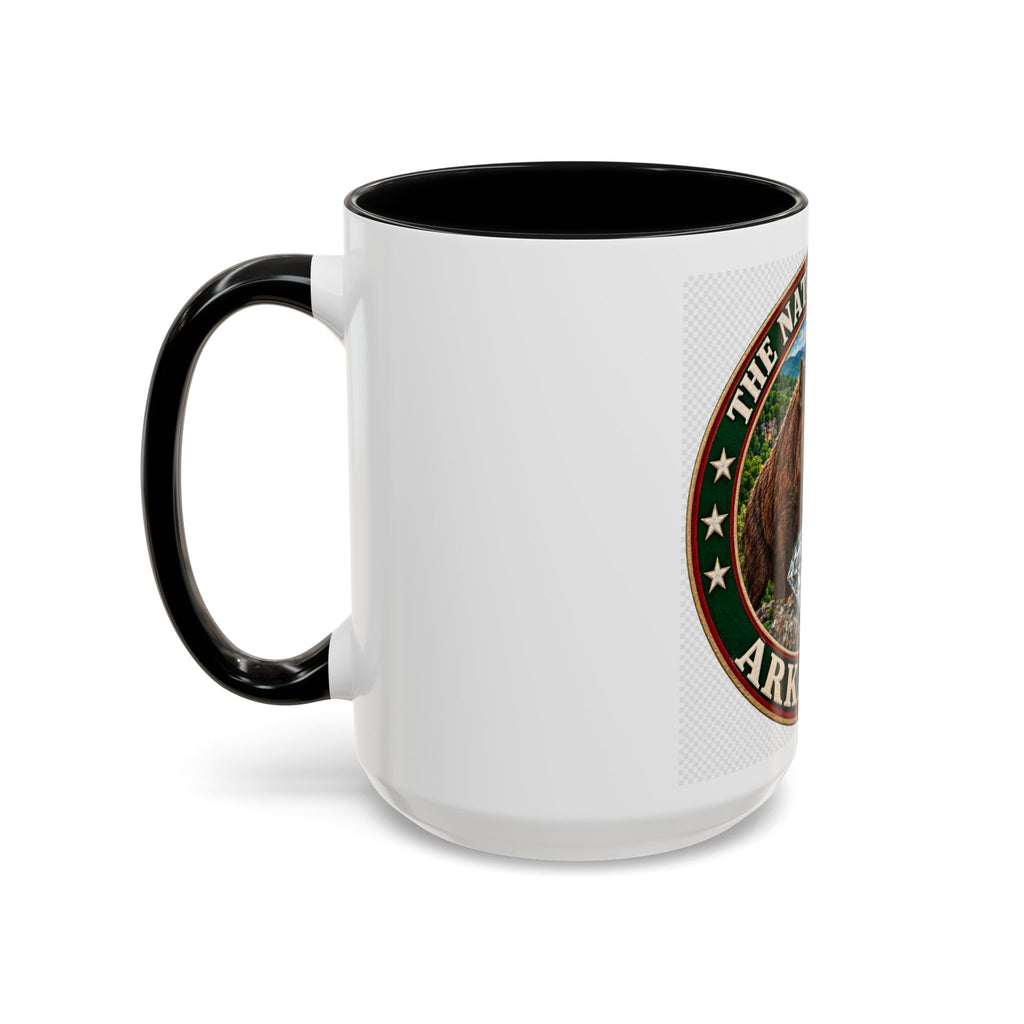 Arkansas State Mug - "The Natural State" Wild Boar, Diamond & Apple Blossom Coffee Cup (11/15oz)