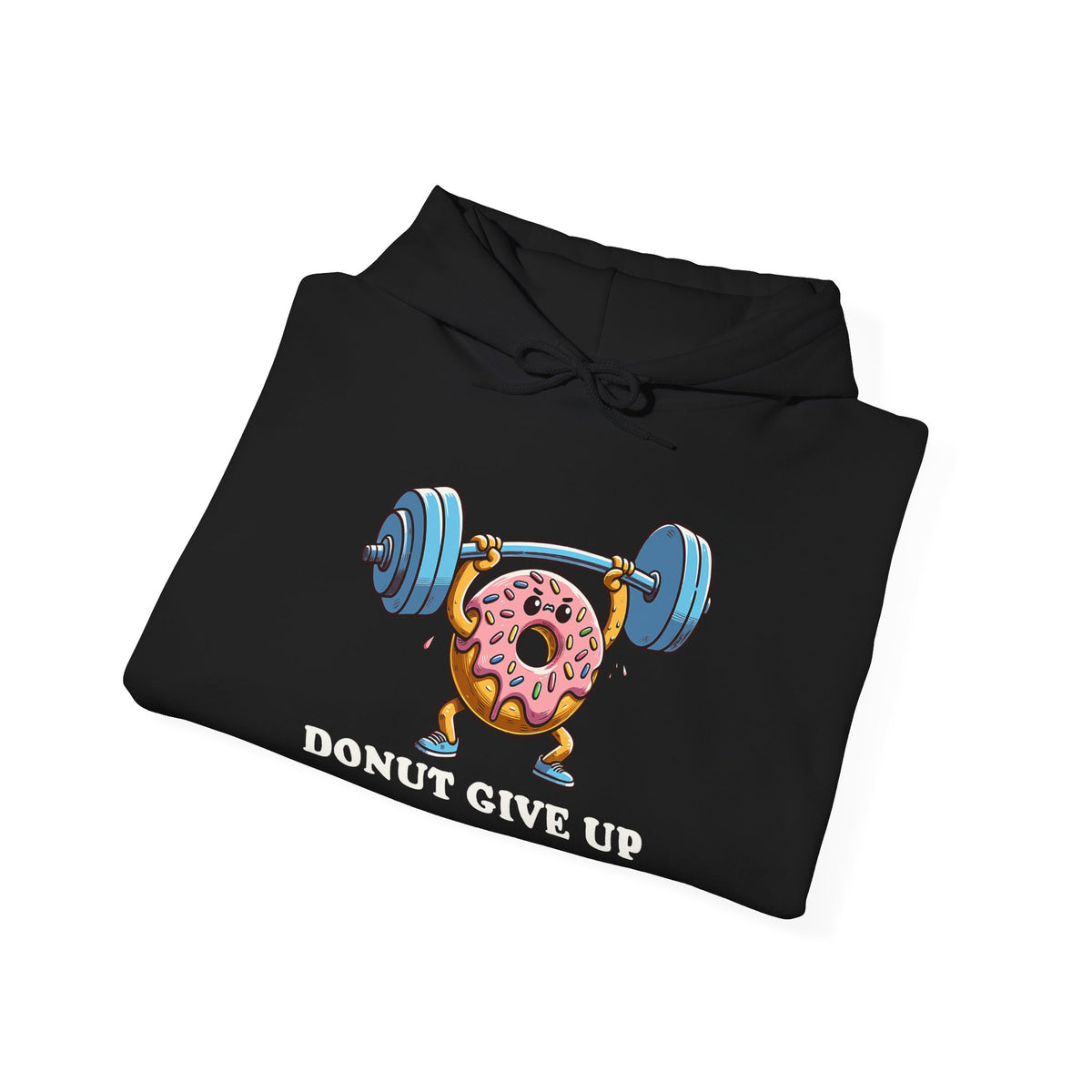 Uplifting street-ready graphic on a hoodie