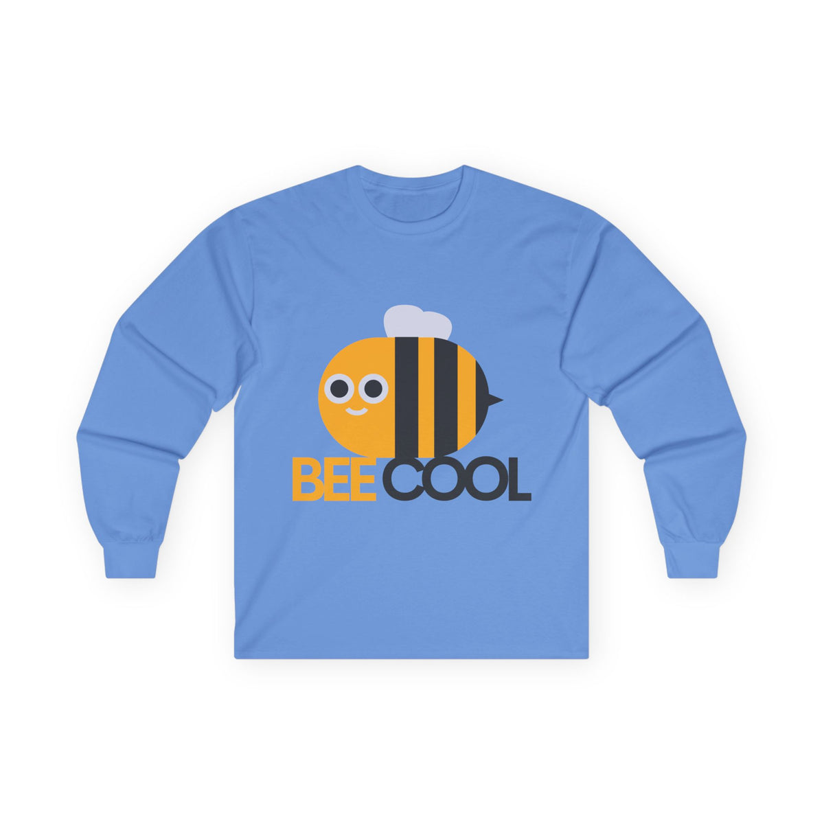 Bee Cool Long Sleeve Tee — Cute Bumblebee Graphic Shirt