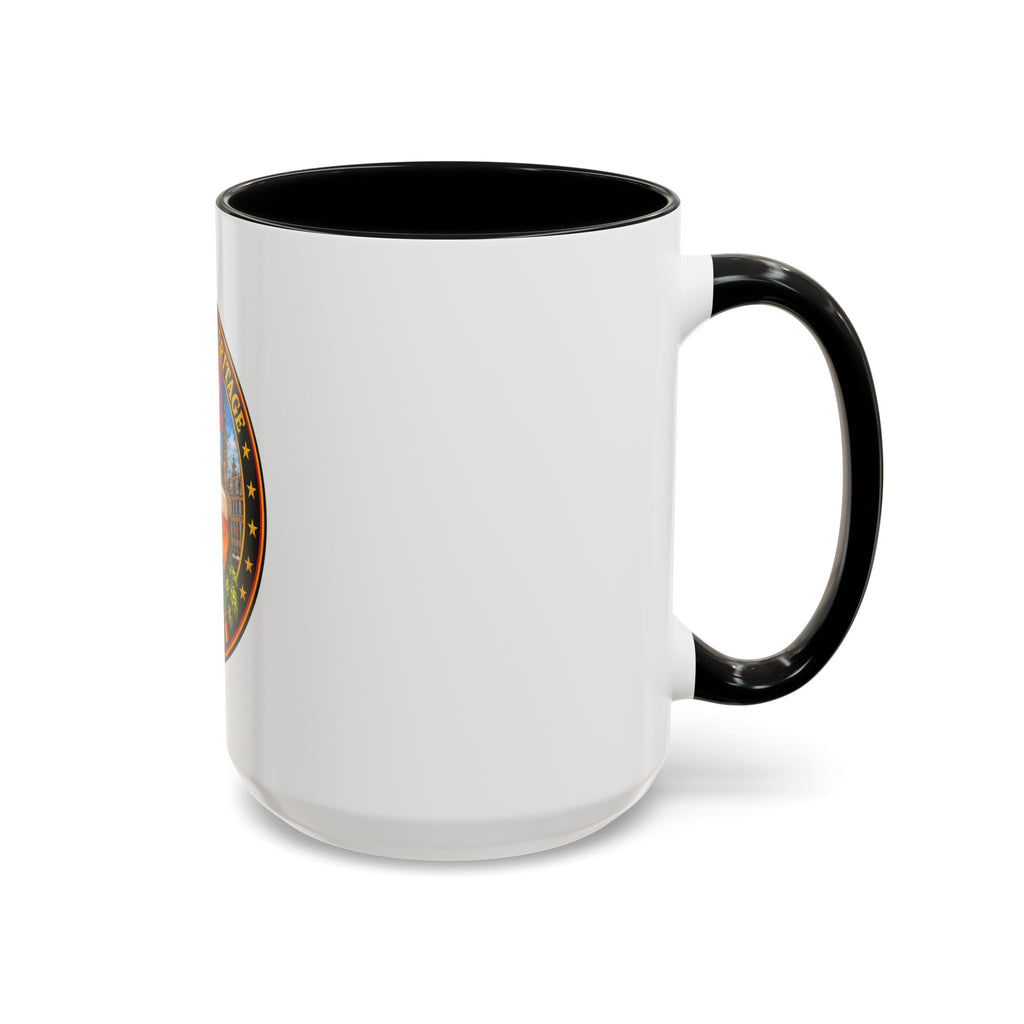 Belgian Heritage Accent Coffee Mug — Belgium Beer, Waffles & Chocolates Design