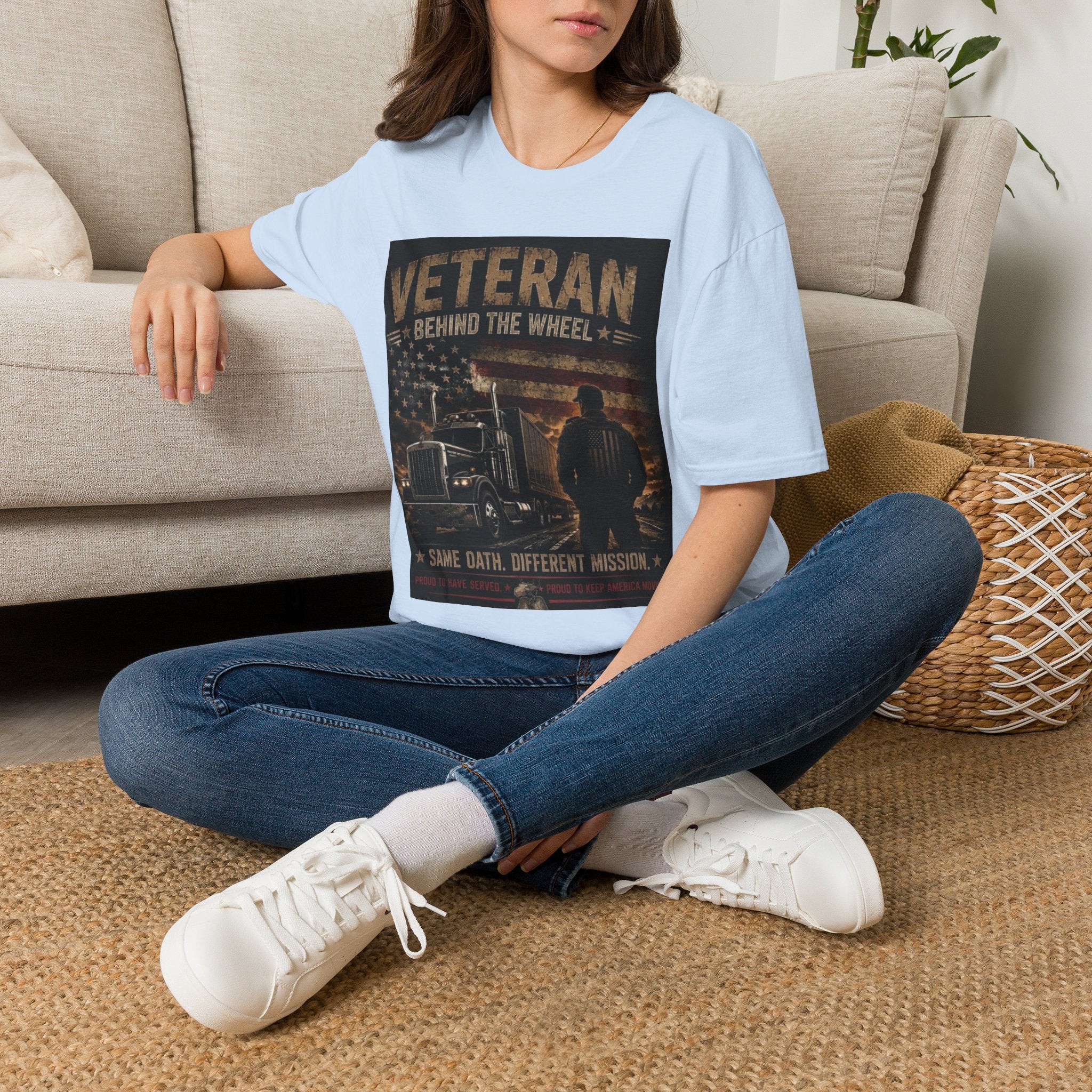 Veteran Behind the Wheel T-Shirt