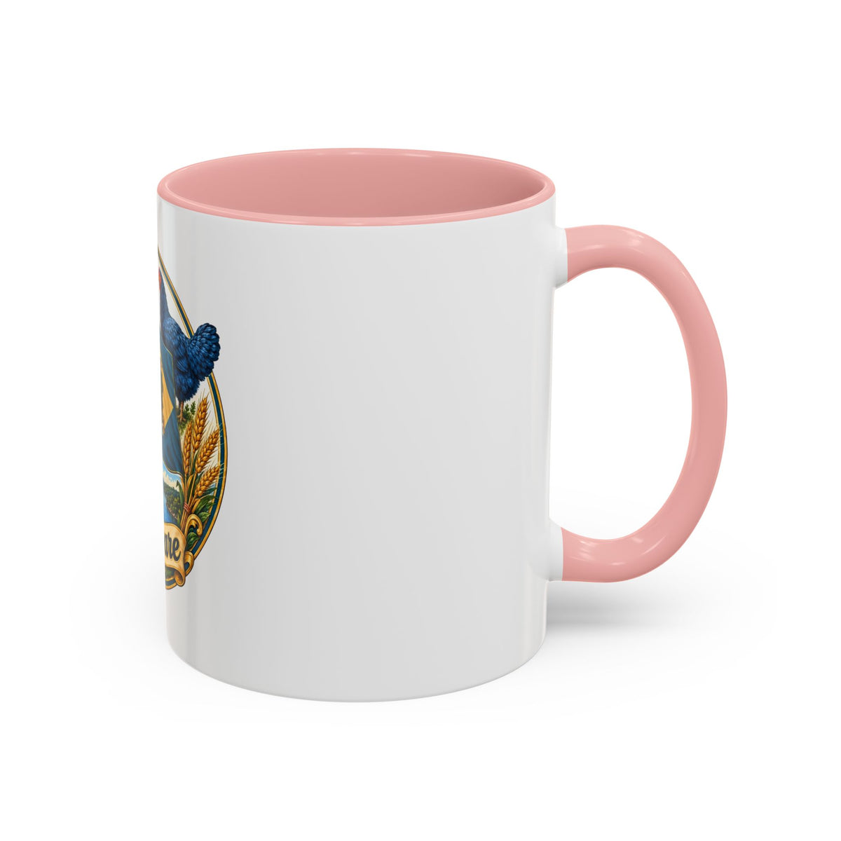 Delaware State Seal Accent Coffee Mug – 11/15oz