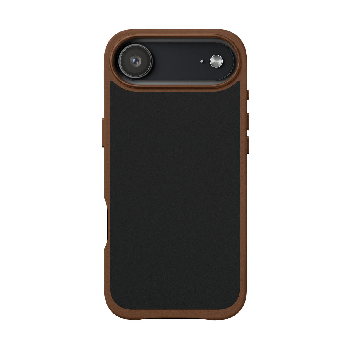 PU Leather Engraved Phone Case — Personalized Minimalist Protective Cover