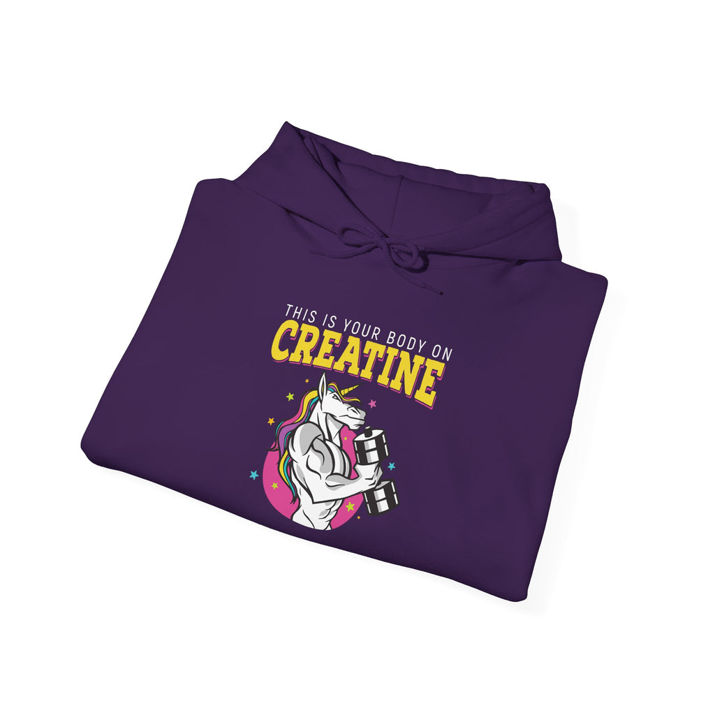 Striking Gym-Ready Hooded Sweatshirt
