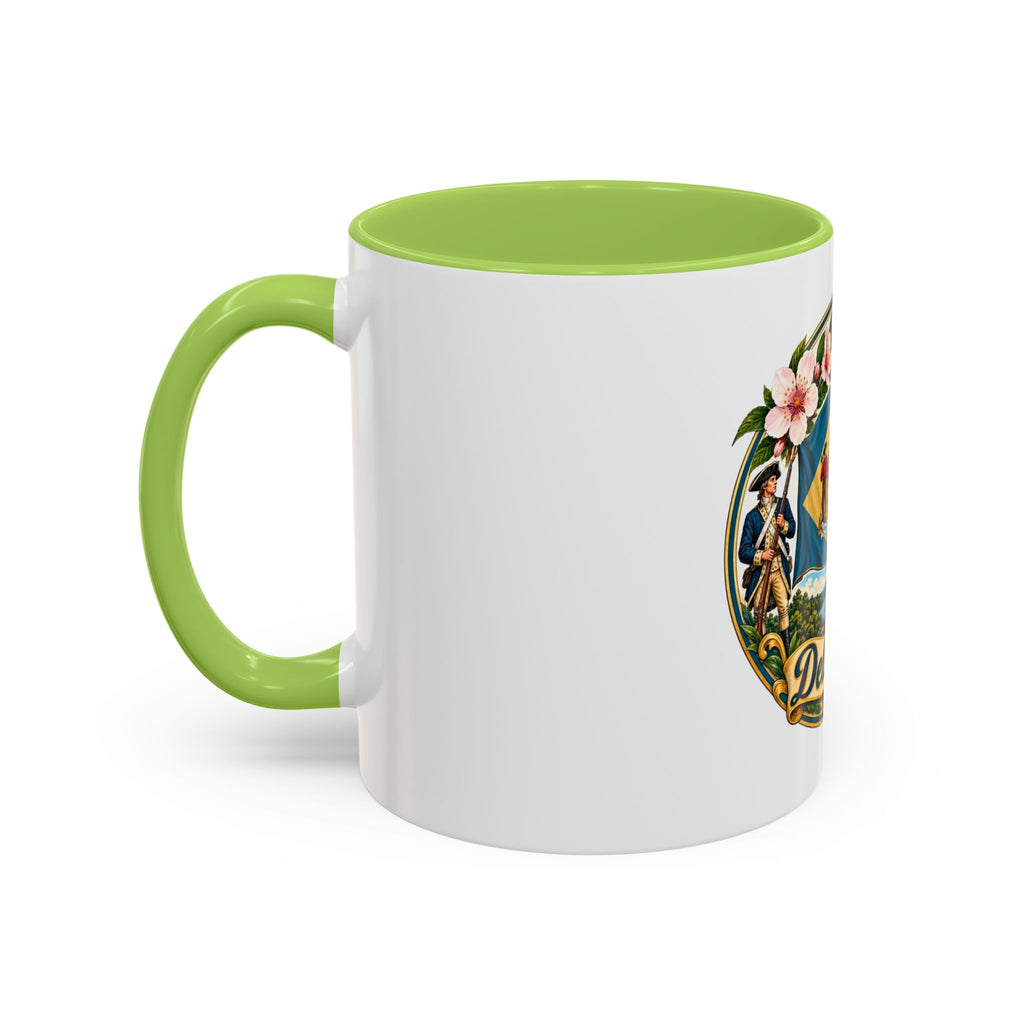 Delaware State Seal Accent Coffee Mug – 11/15oz