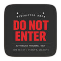 Restricted Area Car Sunshade — UV Windshield Sun Shade