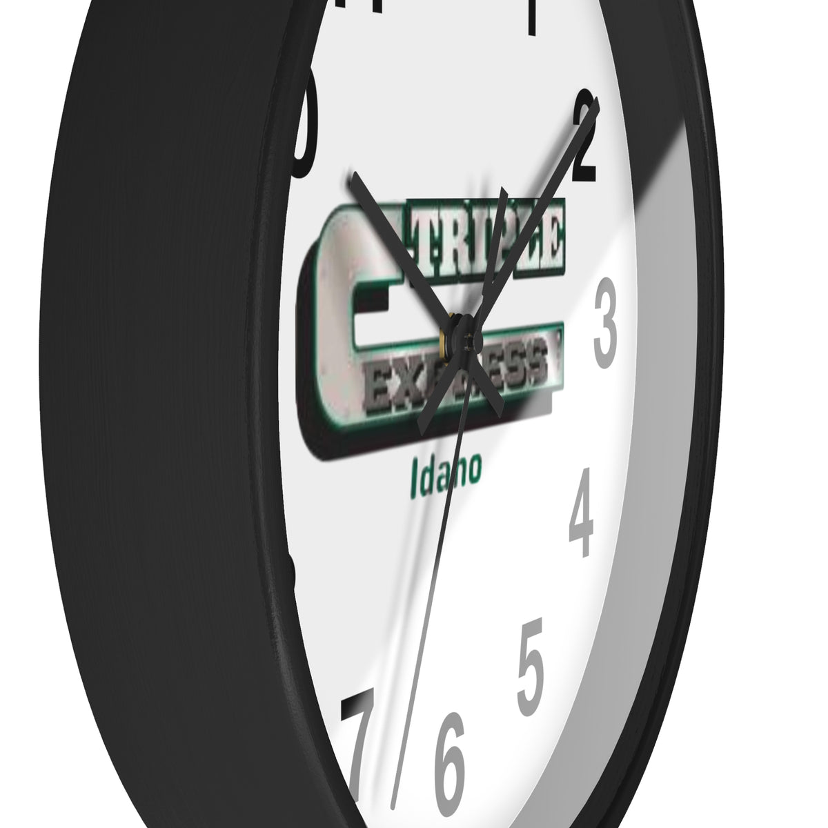 Wall Clock — Granite Express Idaho Logo Clock