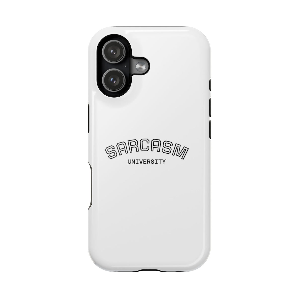 Phone Case — 'Sarcasm University' Magnetic Impact-Resistant Protective Cover