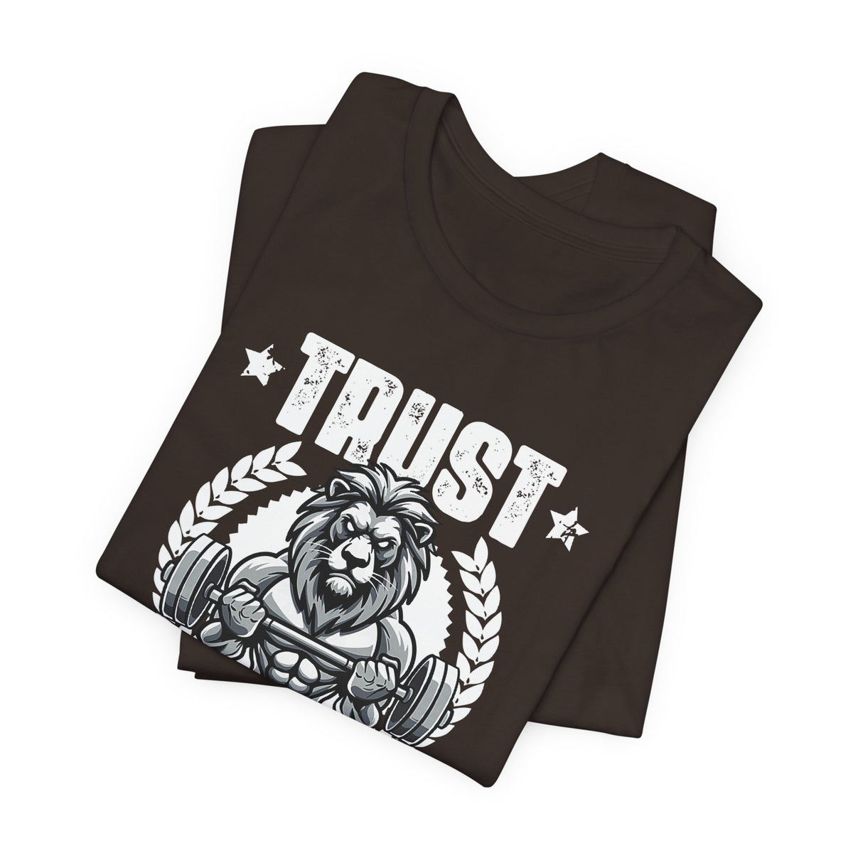 Unstoppable Process lion graphic on a T-shirt