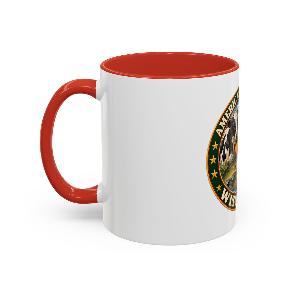 Wisconsin Dairyland Coffee Mug — "America's Dairyland" Accent Mug (11/15oz)