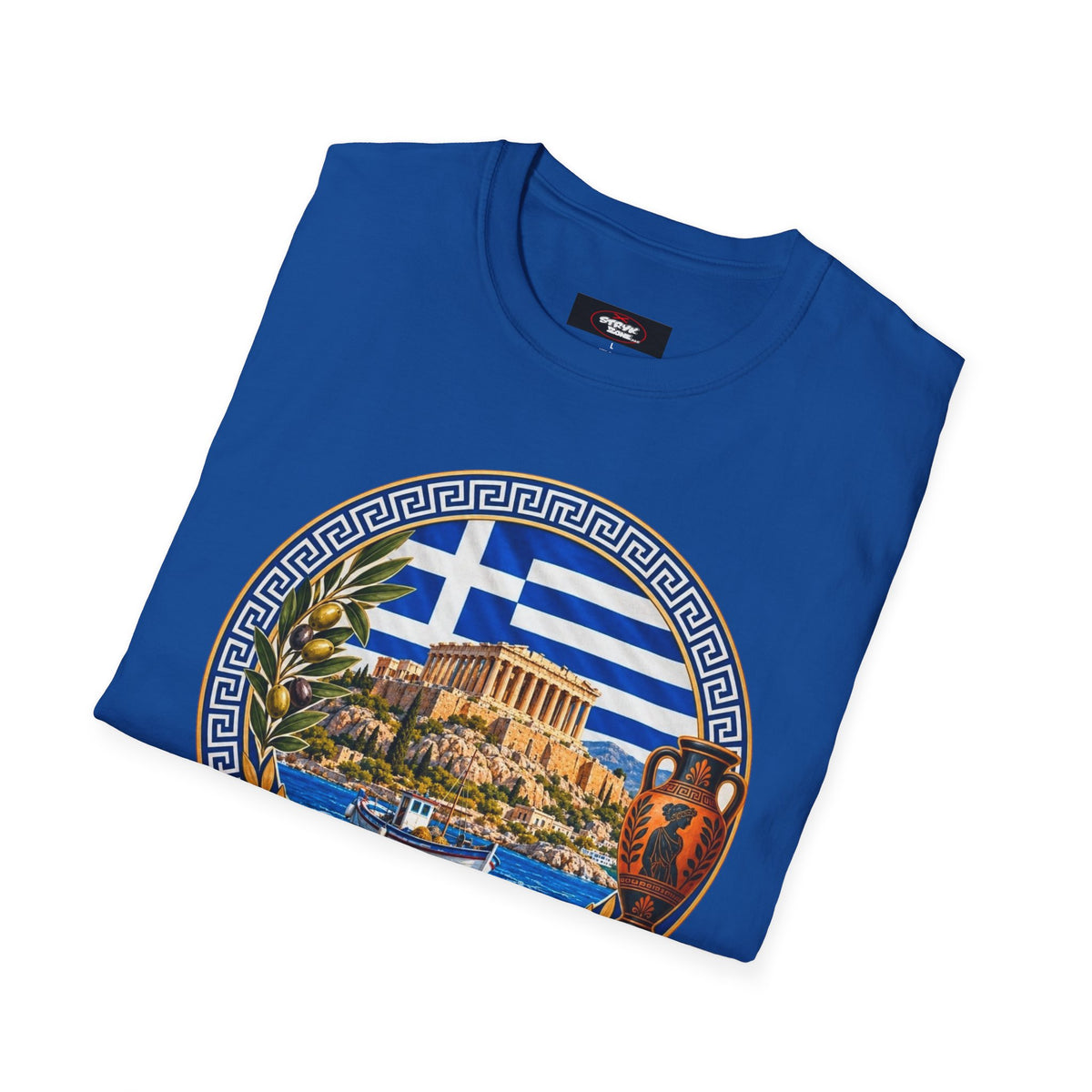 Greece Vintage Travel T-Shirt — Athens Parthenon Souvenir Tee