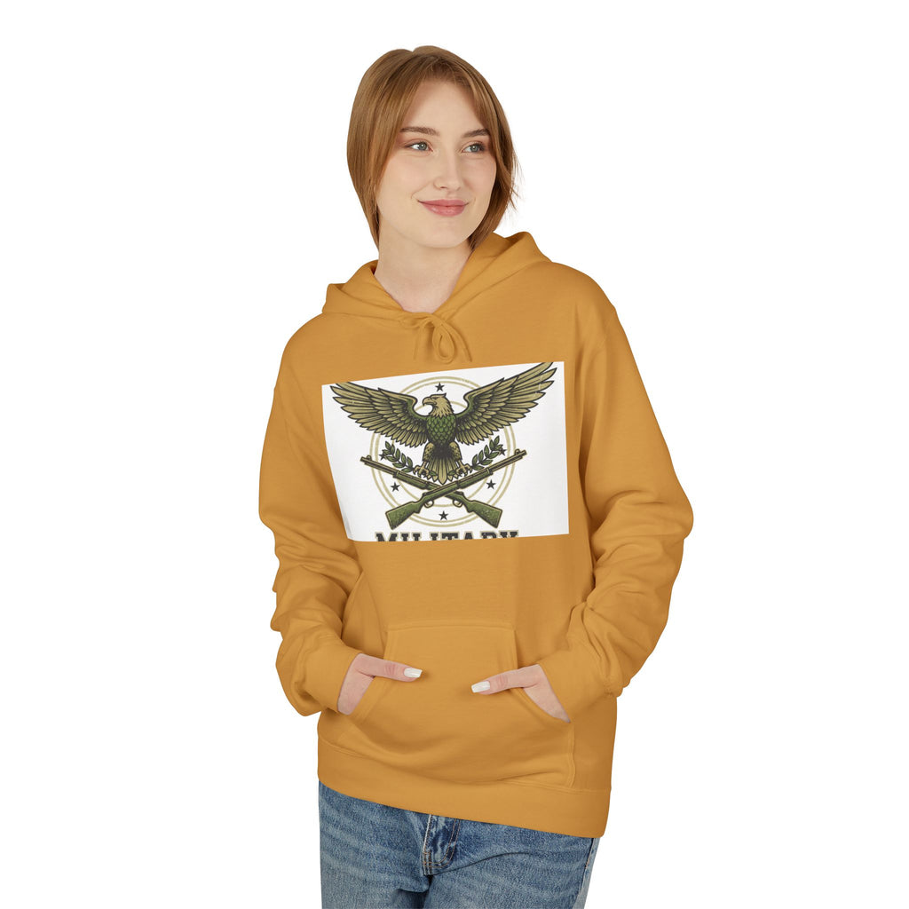 Military Hoodie — Tactical Camouflage Fleece