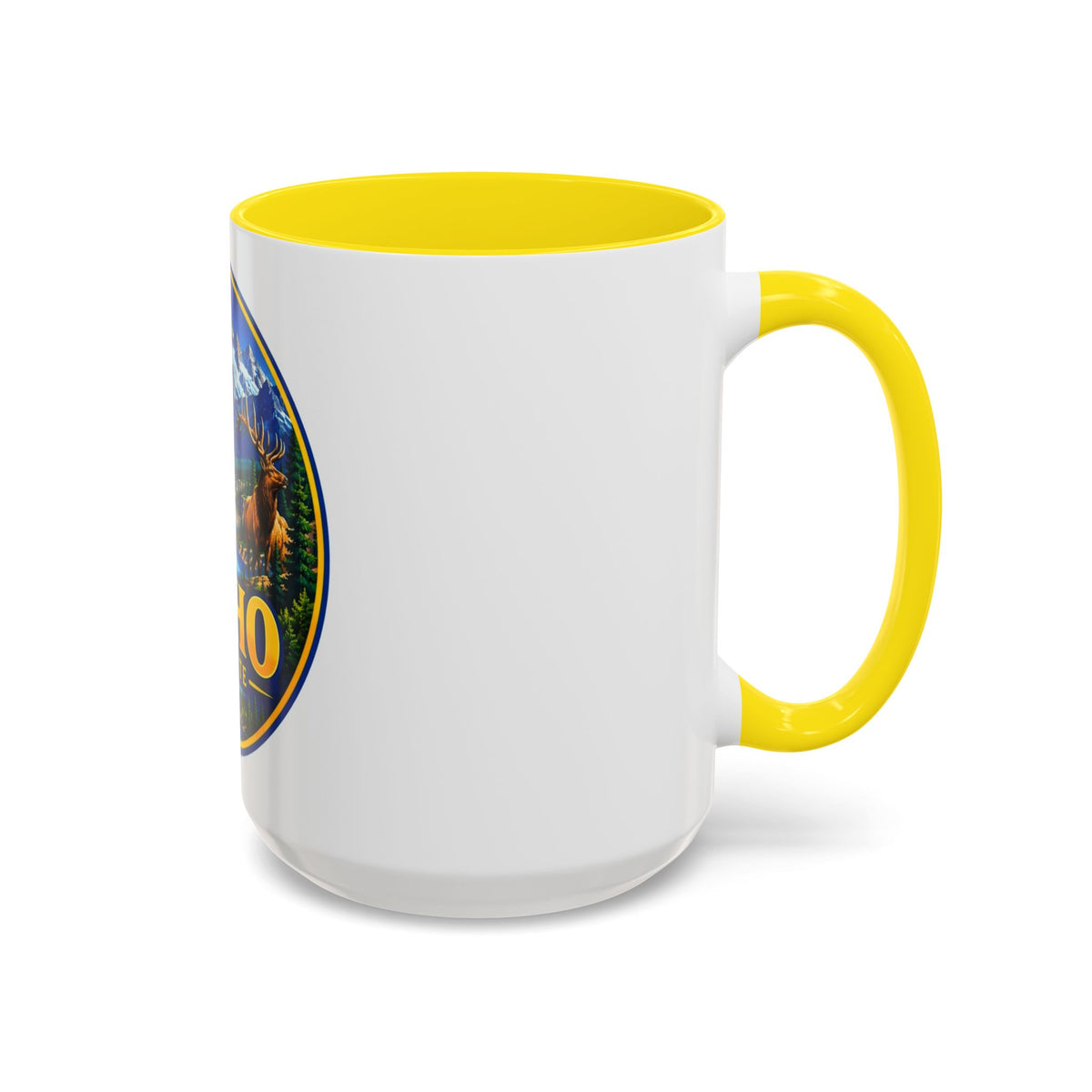 Idaho Gem State Coffee Mug — Mountain, Elk & Potato Travel Souvenir (11/15oz)