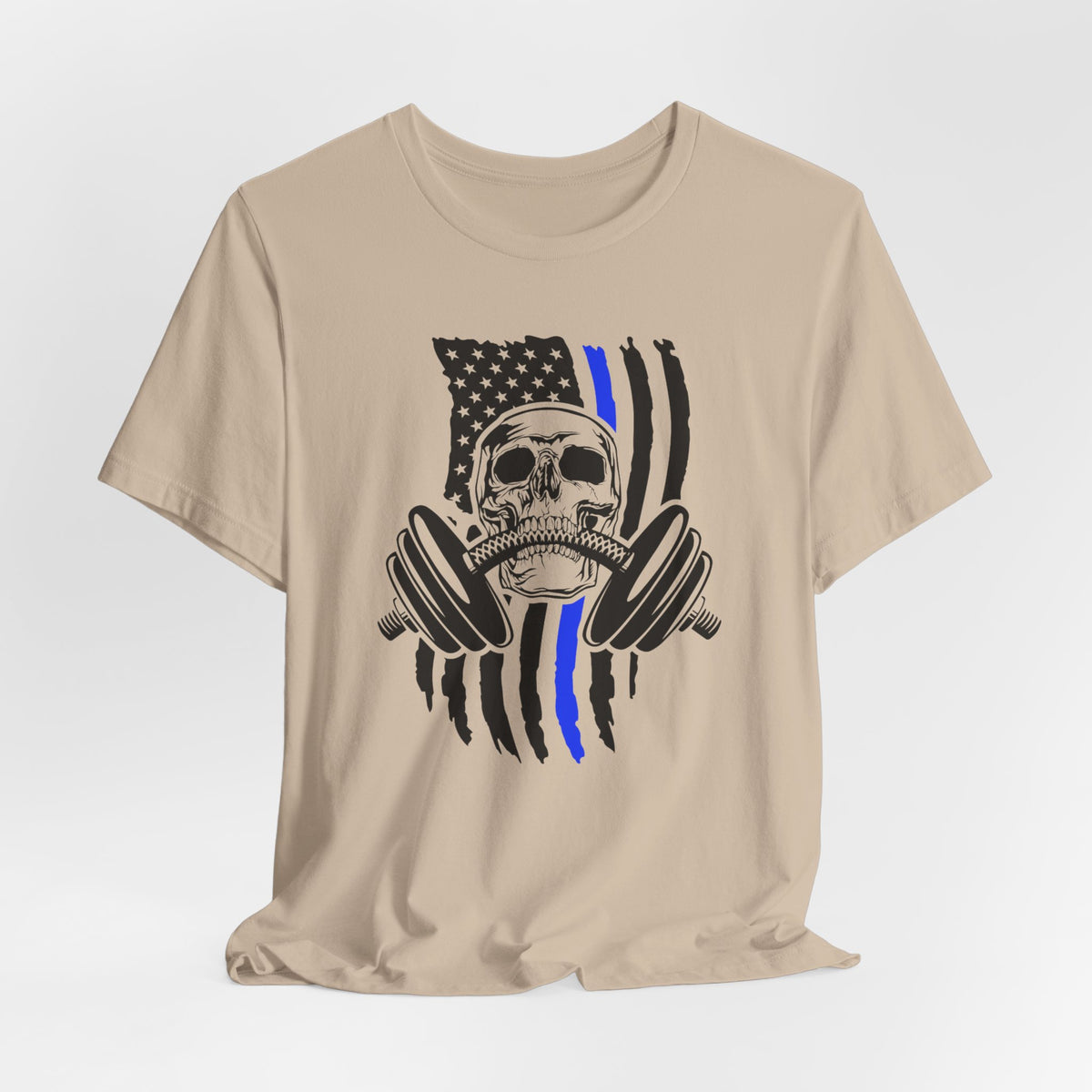 Amplified Skull Barbell Tee