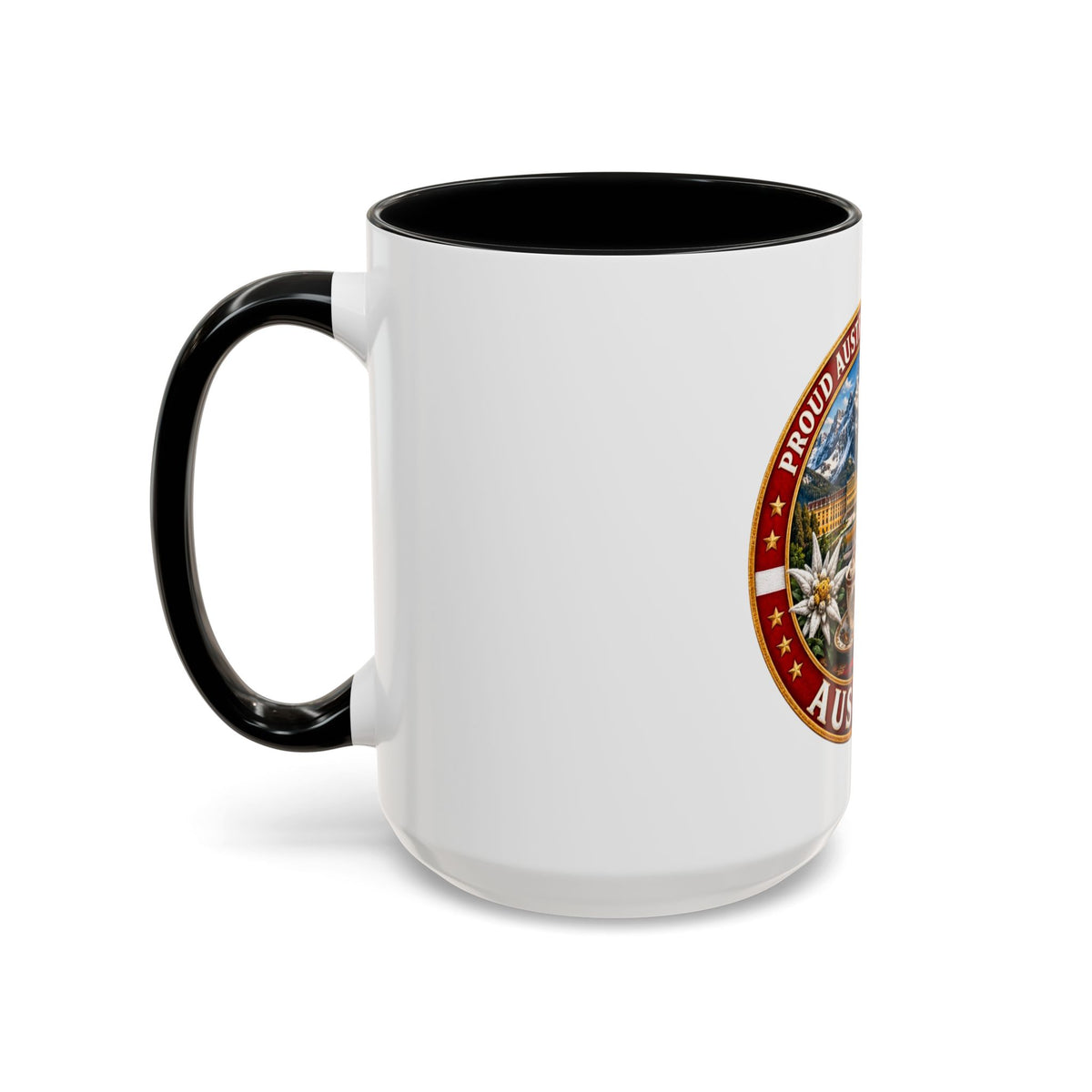 Austria Heritage Coffee Mug — Proud Austrian Heritage Accent Mug (11/15oz)