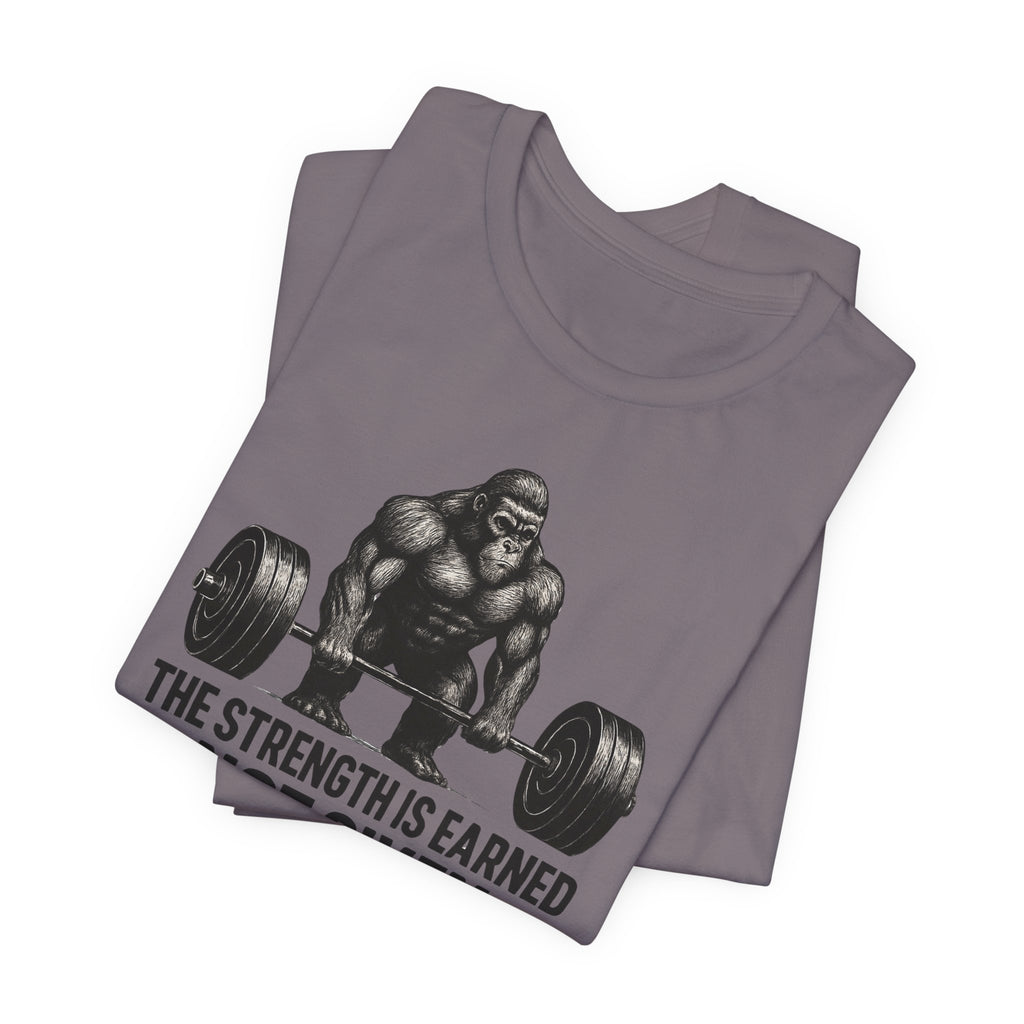 Iron-Willed Barbell Graphic Tee