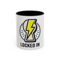 Locked In Accent Coffee Mug — 11/15 oz