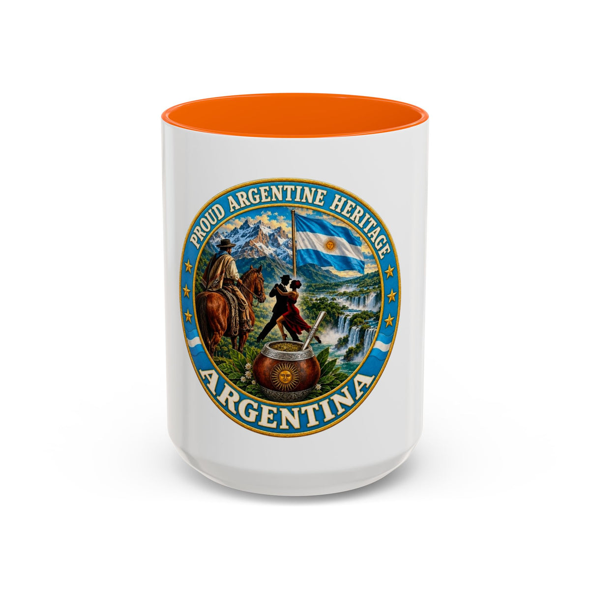 Argentina Heritage Coffee Mug — Proud Argentine Heritage Design (11/15oz)
