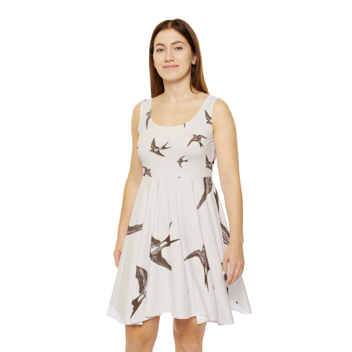 Animal Print Skater Dress — Women's Sun Dress