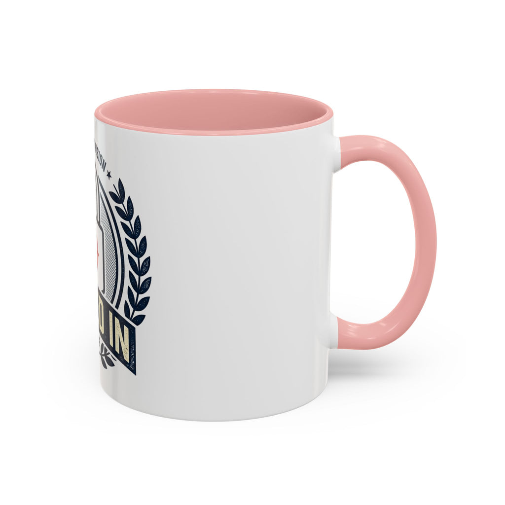 Locked In Accent Coffee Mug — 'Locked In' Motivational Ceramic Mug (11/15 oz)