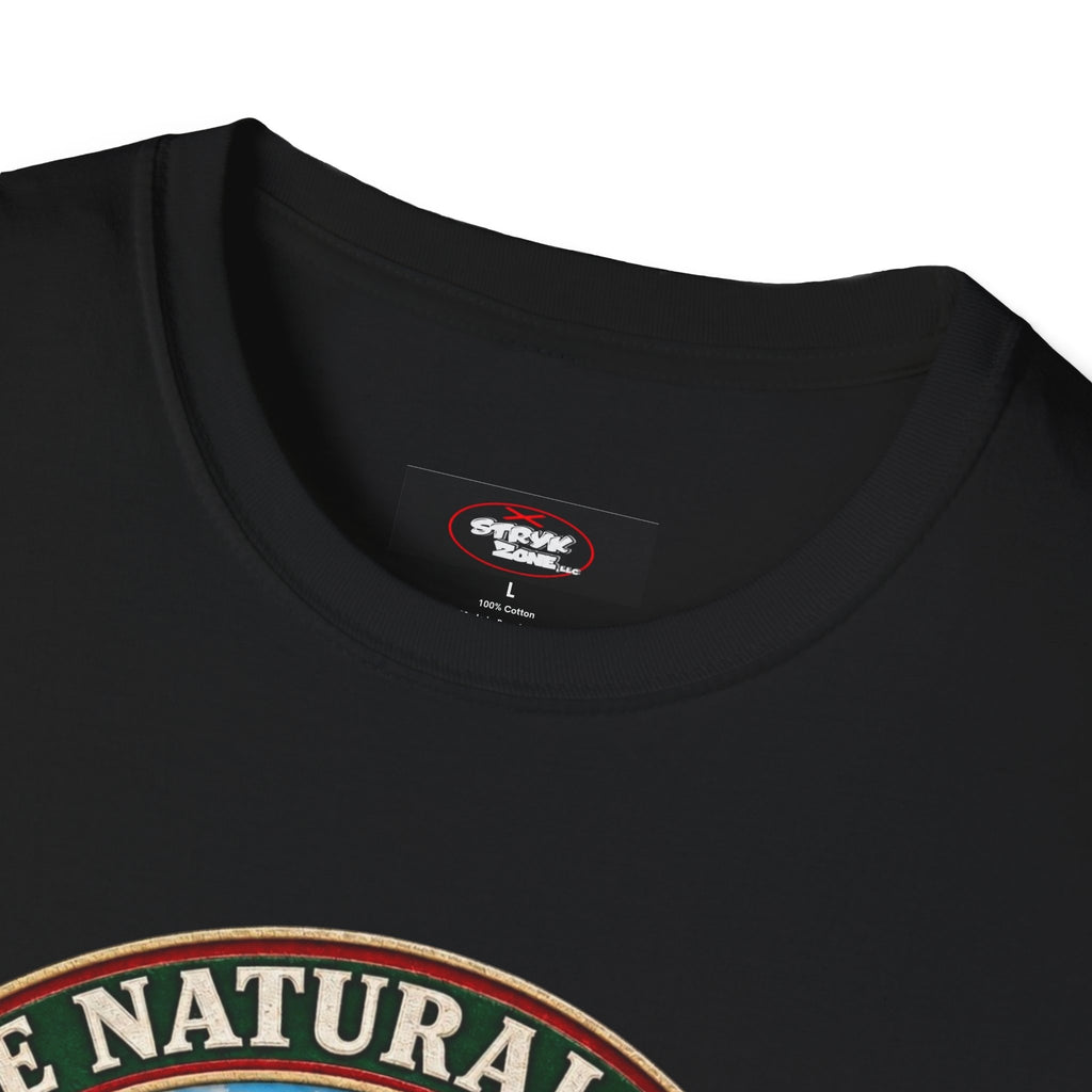 Arkansas State Seal T-Shirt — 'The Natural State' Bear & Diamond Design