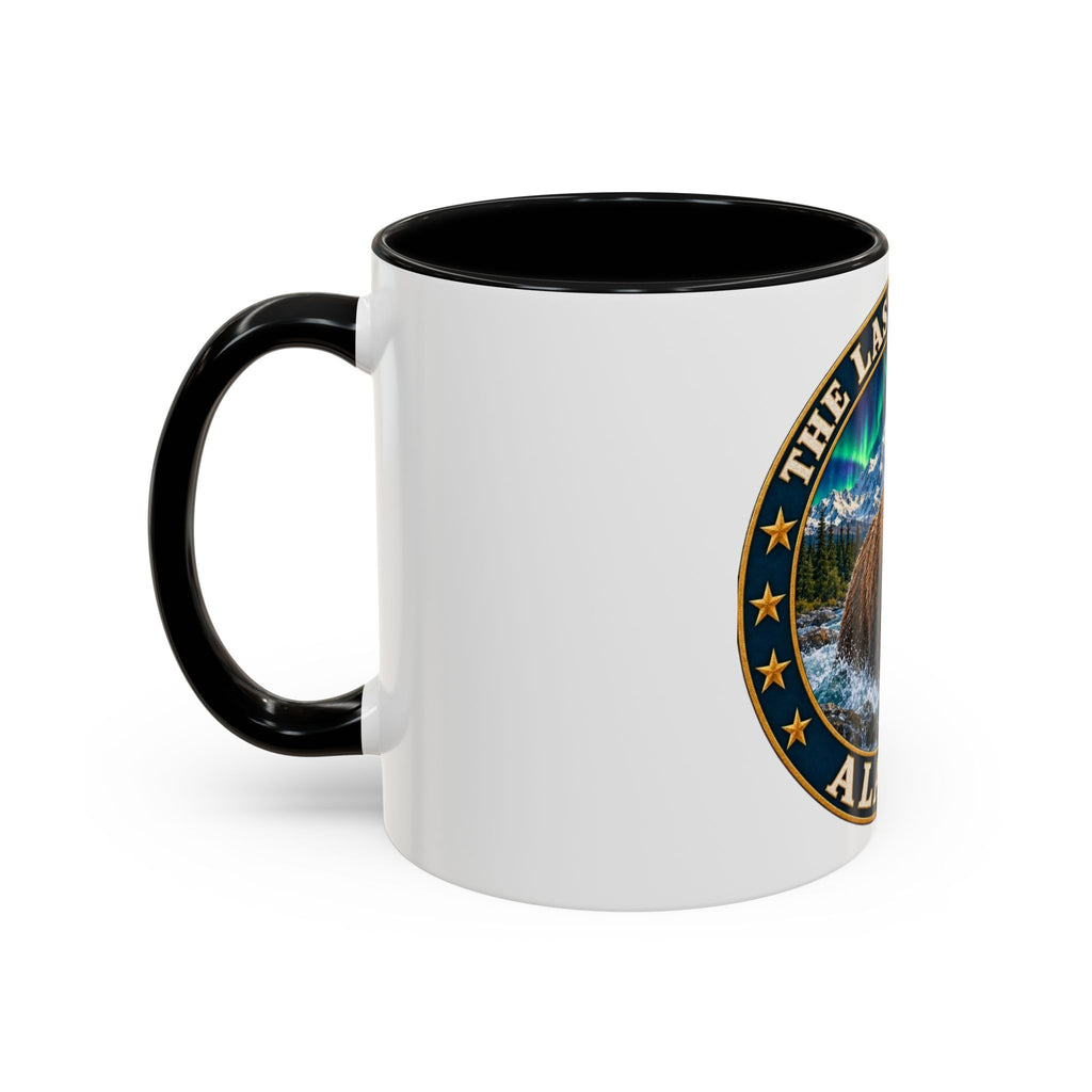 Alaska The Last Frontier Mug — Bear & Northern Lights Coffee Cup (11/15oz)