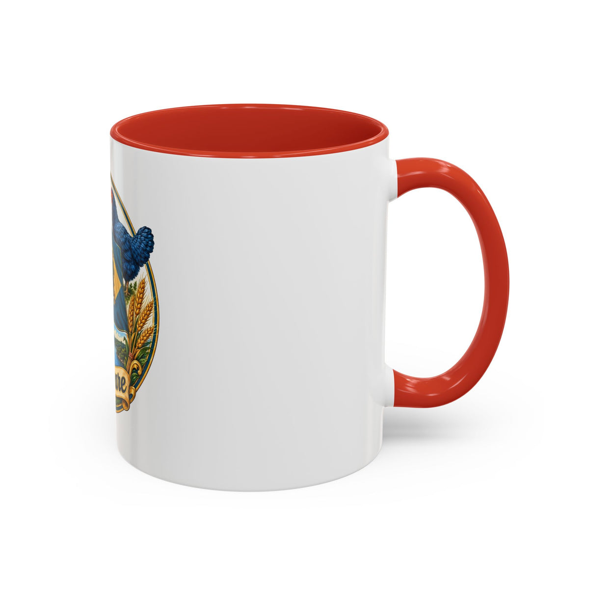 Delaware State Seal Accent Coffee Mug – 11/15oz