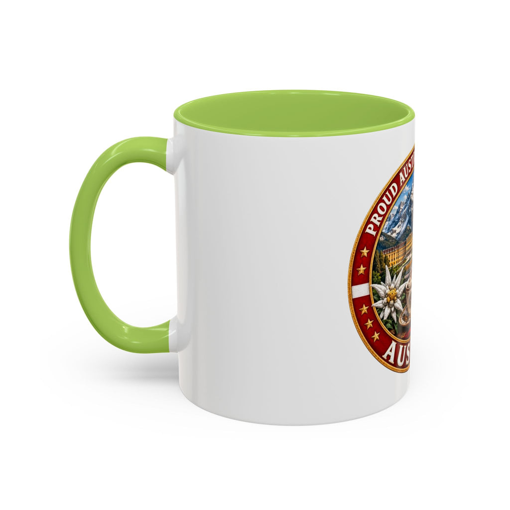 Austria Heritage Coffee Mug — Proud Austrian Heritage Accent Mug (11/15oz)
