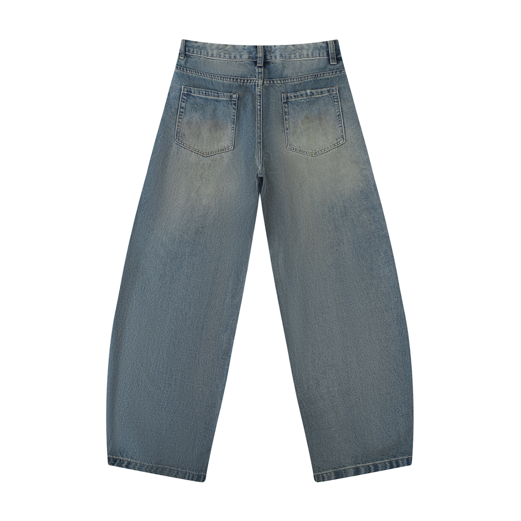 Men's Distressed Barrel Leg Jeans | StrykZone, LLC