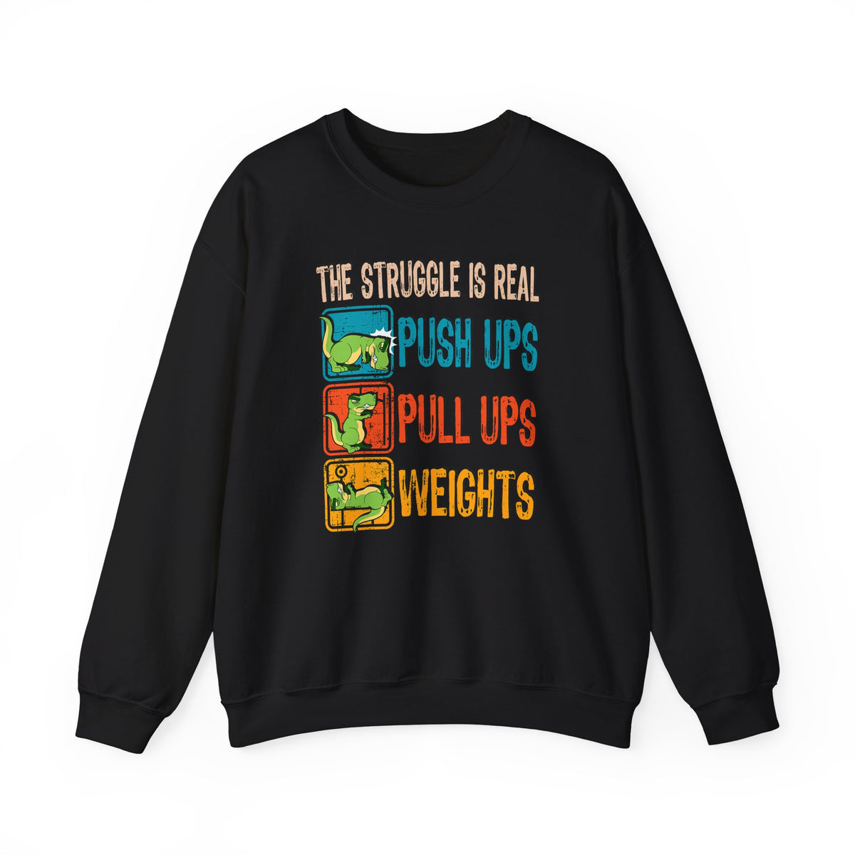 Retro Gym Grit Crewneck