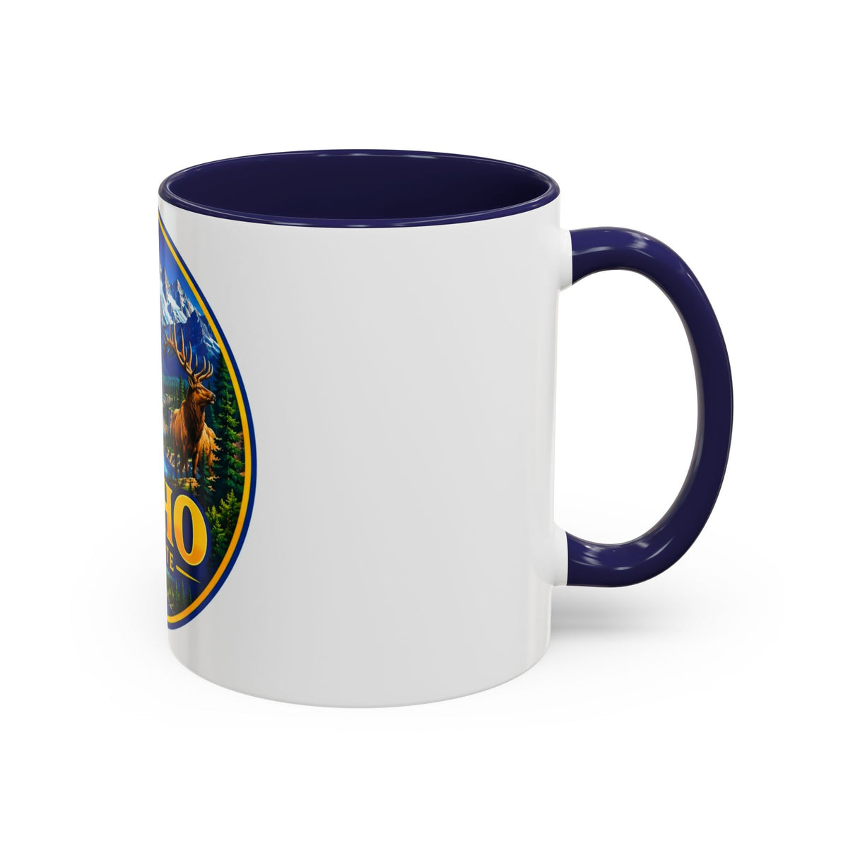 Idaho Gem State Coffee Mug — Mountain, Elk & Potato Travel Souvenir (11/15oz)