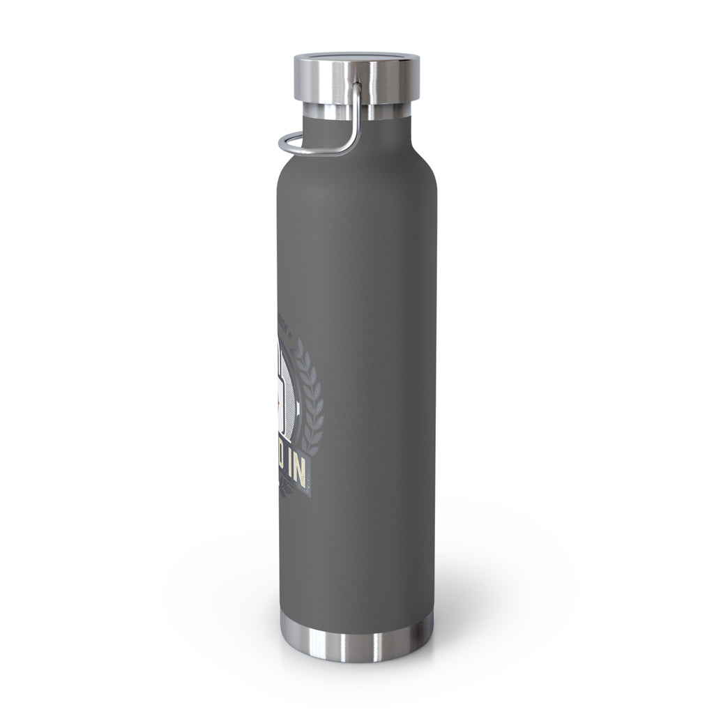 Locked In Logo 22oz Copper Vacuum Insulated Bottle