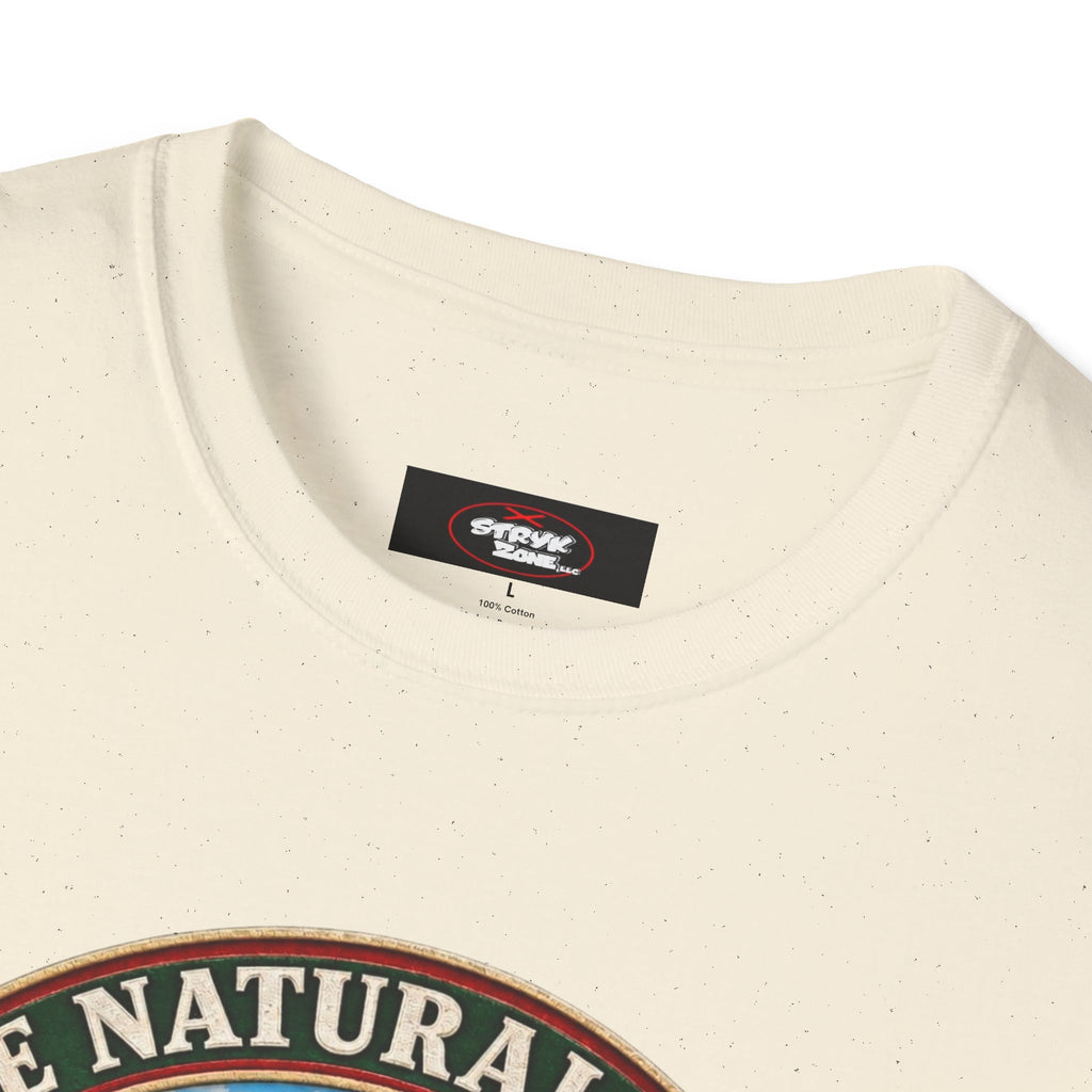 Arkansas State Seal T-Shirt — 'The Natural State' Bear & Diamond Design