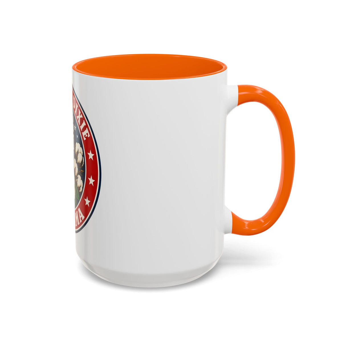Alabama 'Heart of Dixie' Accent Coffee Mug — Magnolia & Yellowhammer State Pride