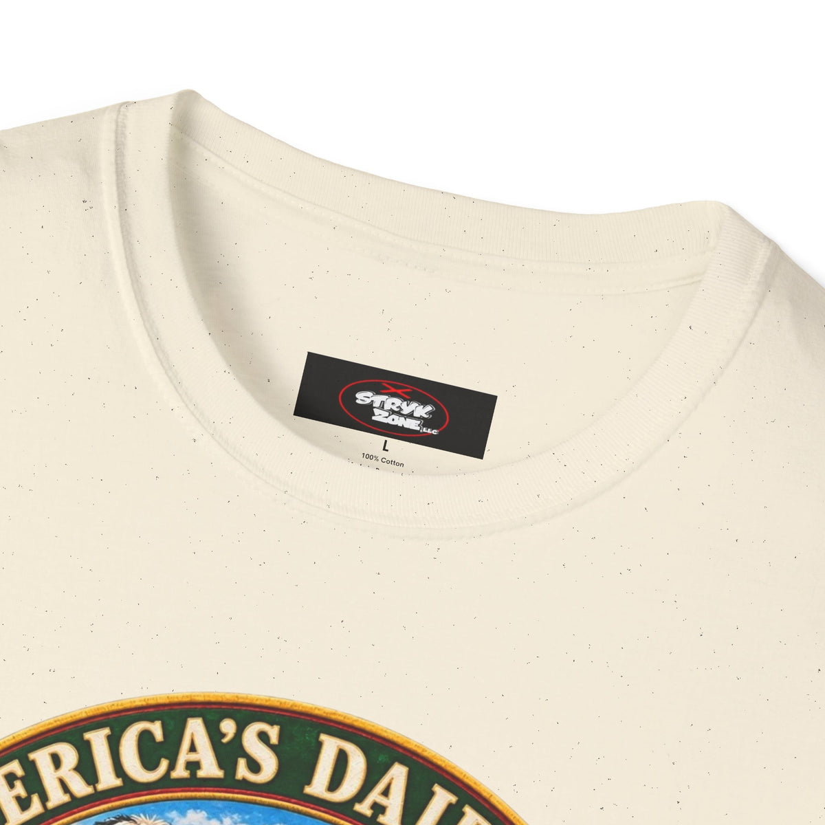 Wisconsin America’s Dairyland T-Shirt — Vintage State Badge Tee