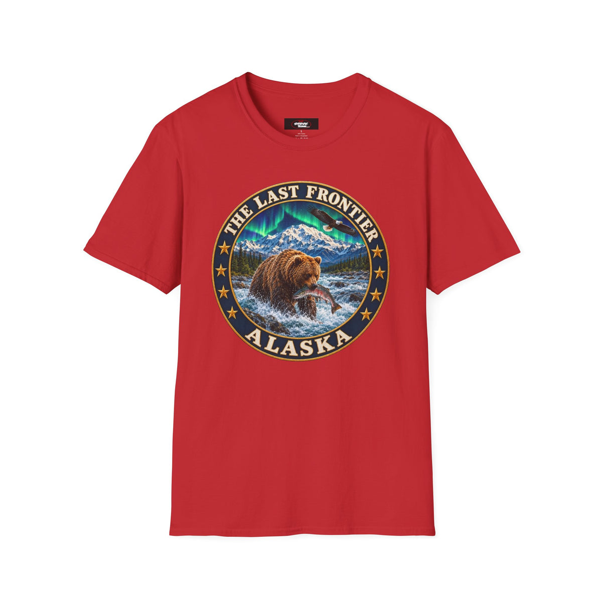 Alaska Bear T-Shirt — "The Last Frontier" Wilderness Graphic Tee